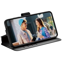 CARE by PanzerGlass Piniginės tipo dėklas su stovu Samsung Galaxy S25+ - Juodas