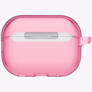 Uniq Glase Pro deklas AirPods Pro 3 Lock deklas - skaidrus rozinis
