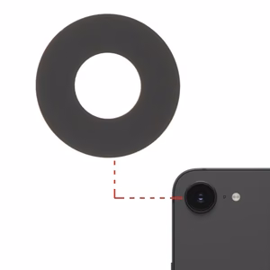 Galinis kameros stiklas suderinamas su Apple iPhone 16e galinio fotoaparato stiklas / PREMIUM /