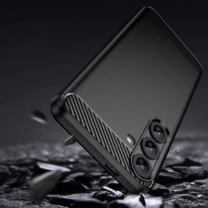 Carbon Dėklas for Samsung Galaxy S26 Ultra - juodas