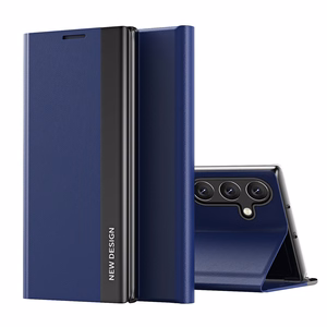 Sleep Case Pro dėklas telefonui Samsung Galaxy A24 4G su stovu mėlynas