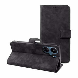 TENDER knygos tipo dėklas telefonui XIAOMI Redmi 13C / POCO C65 juodas