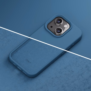 Etteri silikoninis dėklas telefonui iPhone 14 6,1 - tamsiai mėlynas