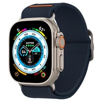 Spigen Fit Lite Ultra dirželis Apple Watch 4/5/6/7/8/9/SE/Ultra (42/44/45/49 mm) - tamsiai mėlynas