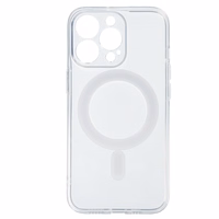 TEL PROTECT MagSilicone dėklas telefonui Iphone 13 Pro skaidrus