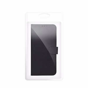 Flip case for iPhone 17 / 18 4Card RFID anti-theft tech fabric black