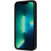 Audi sintetinės odos dėklas MagSafe iPhone 13 Pro / 13 - juodas