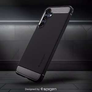 Spigen Rugged Armor dėklas Samsung Galaxy A16 4G / 5G - juodas