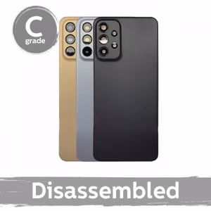 Galinis dangtelis suderinamas su Samsung A236 A23 5G (A235 A23 4G) / juodas / su kameros objektyvu 100% originalus (8/10 išardytas)