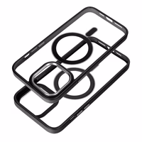 Dėklas Color Edge Mag Cover (MagSafe) skirtas iPhone 16 Pro Max juodas