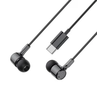 XO laidinės ausinės EP81 USB-C juodos