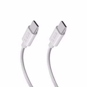 SBS TECABLETISSUETCC2G Кабель 2x USB-C 2m 60W Power Delivery - серый