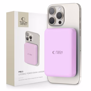 Tech-Protect LifeMag MagSafe PB11 10000mAh Power Bank - Pink