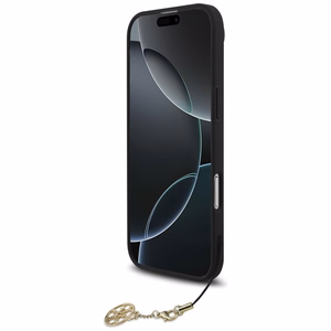 Guess 4G Charms Collection Magnetinis dėklas telefonui iPhone Air - juodas