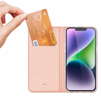 Dėklas Dux Ducis Skin Pro Apple iPhone 15 Plus rožinio aukso