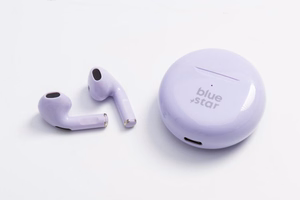 Belaidė laisvų rankų įranga Blue Star (TX3) TWS violetinė