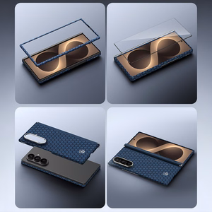Benks Magnetic Armor Grid Air Grand Combo dėklas Samsung Galaxy Z Fold 8 Ultra, mėlynas (C.K.FL.SA.BE.S051)