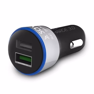 Savio automobilinis Quick Charge įkroviklis SA-06/B 3.0A, 2xUSB
