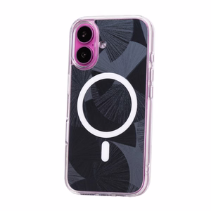 Flash Mag dėklas for iPhone 16 6,1" juodas
