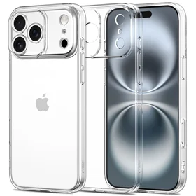 Tech-Protect FlexAir dėklas telefonui iPhone 17 Pro - skaidrus