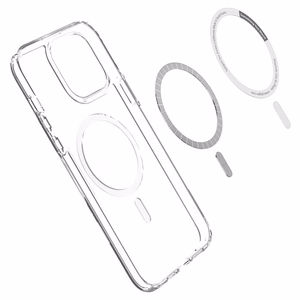 Spigen Ultra Hybrid Mag dėklas su MagSafe iPhone 13 Pro Max - baltas