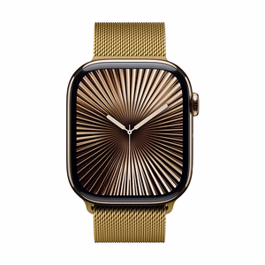 Crong Milano Steel nerūdijančiojo plieno dirželis, skirtas Apple Watch 38 / 40 / 41 / 42 mm, aukso spalvos