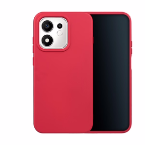Silikoninis dėklas, skirtas Oppo Reno 16 5G (Global), raudonas