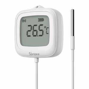 Sonoff SNZB-02LD ZigBee LCD temperatūros jutiklis su zondu