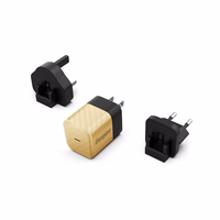 Energizer Ultimate - Multiplug EU / UK / US GaN 20W PD mains įkroviklis (auksinis)
