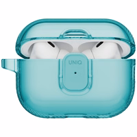 Uniq Glase Pro deklas AirPods Pro 3 Lock deklas - skaidrus melynas