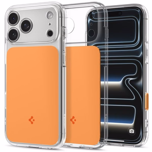 Spigen Ultra Hybrid MagSafe dėklas iPhone 18 Pro Max / 17 Pro Max, oranžinis