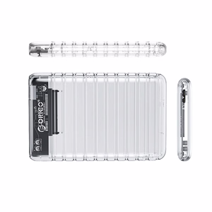 Orico 2139U3-V1 2.5" HDD/SSD USB Micro-B 5Gb/s diskų įrenginys - skaidrus