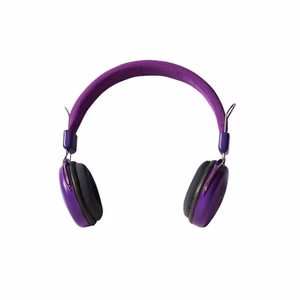 ART laidinės ausinės AP-60C su mikrofonu violetinės