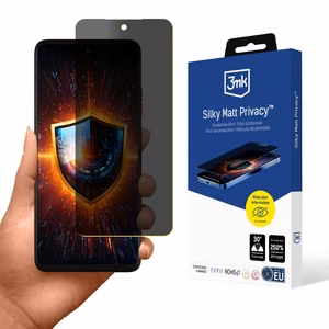 3mk Silky Matt privatumo ekrano apsauga Motorola Moto G57 Power