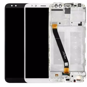 LCD-дисплей для Huawei Mate 10 Lite белый с рамкой HQ