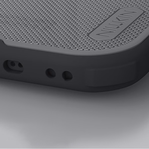 "Nillkin Super Frosted Shield Pro MagSafe" dėklas, suderinamas su "iPhone 17 Air" - skaidrus, juodas