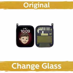 Ekranas skirtas Apple Watch Series 7 45mm juodas (Atnaujintas: China)