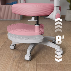 Вращающееся кресло Junior 5.0, розовое