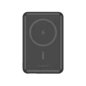 Belaidė magnetinė išorinė baterija Choetech B662 MagSafe 5000mAh (juoda)