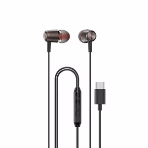 Проводные наушники Dudao X1PROT USB-C внутриканальные 1.2 м - чёрные