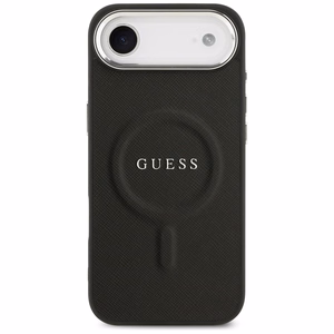 Guess Classic Logo Magnetinis dėklas telefonui iPhone Air - juodas