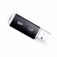 SILICON POWER Blaze B02 Pendrive USB atmintinė 16 GB USB Type-A 3.2 Gen 1 (SP016GBUF3B02V1K) Juoda