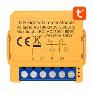 Умная розетка-выключатель ZigBee Avatto ZDMS16-1 TUYA