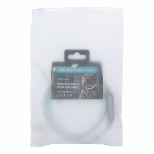Silikoninis LED gyvūno antkaklis LLFG24034