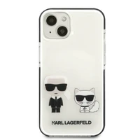 KARL LAGERFELD KLHCP13MTPECKW IPHONE 13/14/15 6.1 "DĖKLAS BALTAS / BALTAS KARL & CHUPETTE