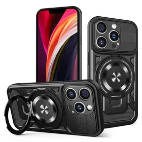 Defender Armor Mag dėklas telefonui iPhone 14 Pro 6,1" juodas