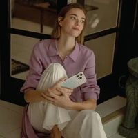 Uniq Coehl Linear dėklas telefonui iPhone 14 Pro Max - mėlynas ir rožinis