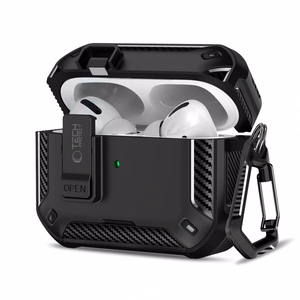 "Tech-Protect Carbonox MagSafe" dėklas "AirPods Pro" - juodas