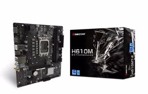 Biostar H610MT-E материнская плата Intel H610 LGA 1700 micro ATX