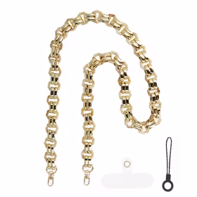 Telefono raištis 0815 smėlio-auksinis